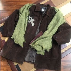 🔥Chocolate Suede Leather Super Nice Jacket